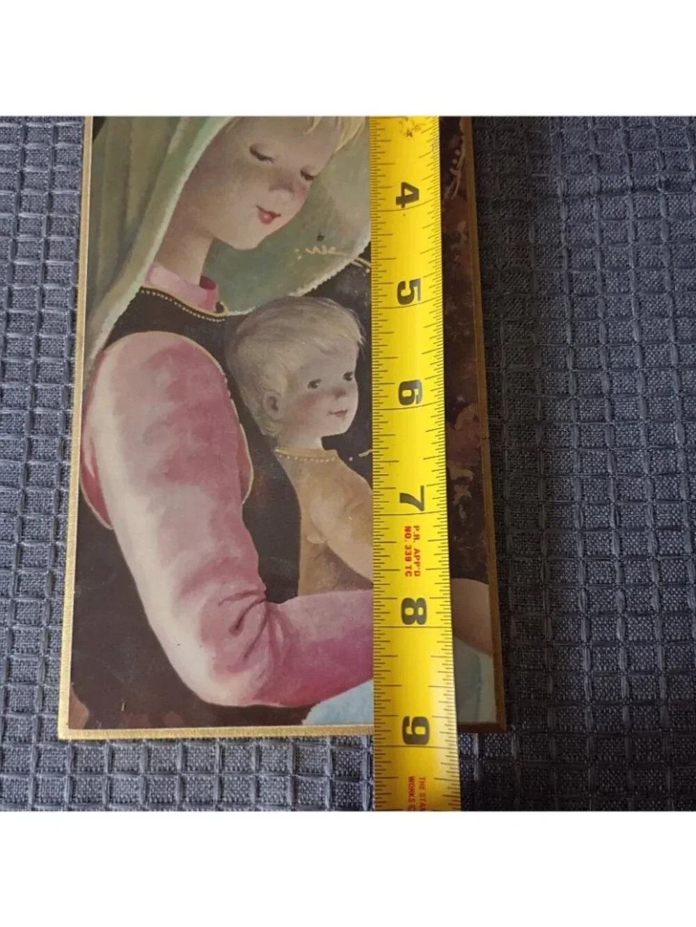 Frame Print Catholic Mary And Jesus